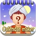 AvatarBook Calendar Maker Aladdin for iPad