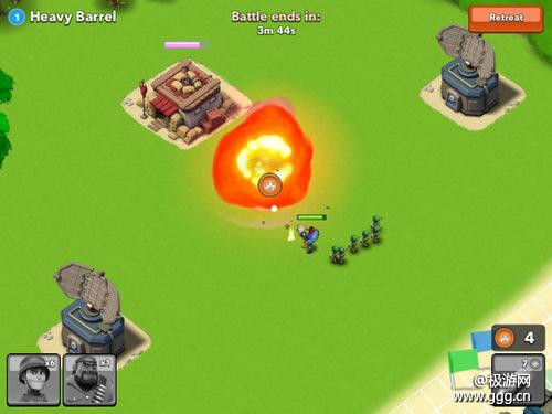 Supercell策略手机游戏《Boom Beach》评测-极游网