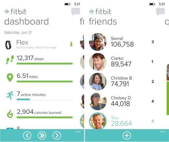 Fitbit增加WP系统新特性支持 兼容Cortana